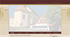 Desktop Screenshot of kleinekappl.de